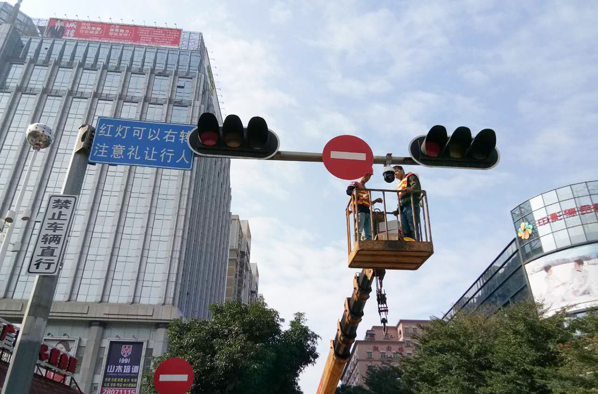 龙华红绿灯路口智能化工程
